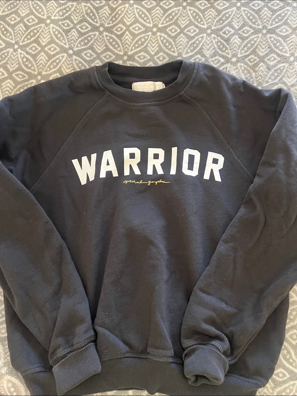 Spiritual gangster WARRIOR SWEATSHIRT (xs)